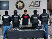 Fue interceptado en la calle Partido del Trabajo.