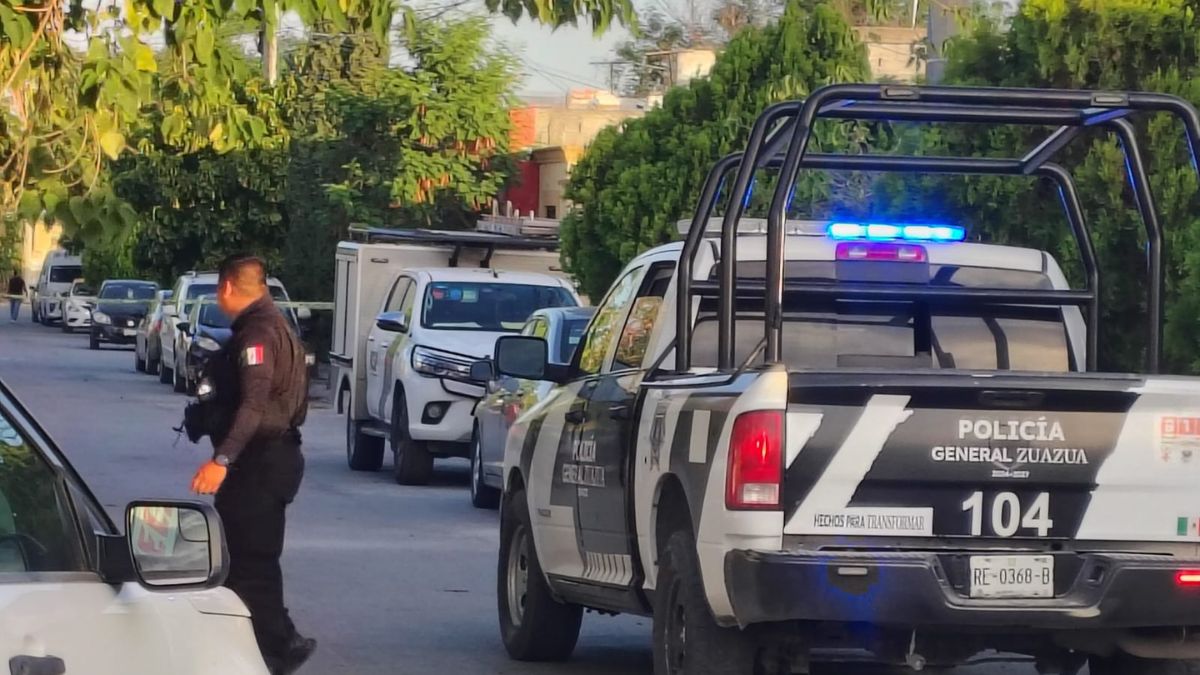 Los hechos se registraron en un domicilio marcado con el número 3850 de la calle Valle Blanco, en la colonia Real de Palmas.
