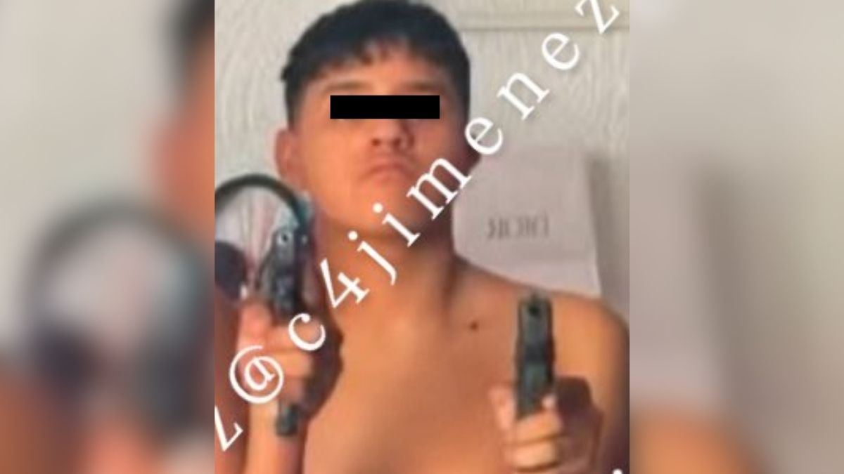 Justin presumía en sus redes sociales fotos con armamento y tiroteos en la Venustiano Carranza. | C4 Jiménez