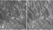 Desde 96 km de altura, el LRO captó vetas en forma de mariposa; el brillo revela rocas profundas expulsadas tras el impacto del cohete Falcon.