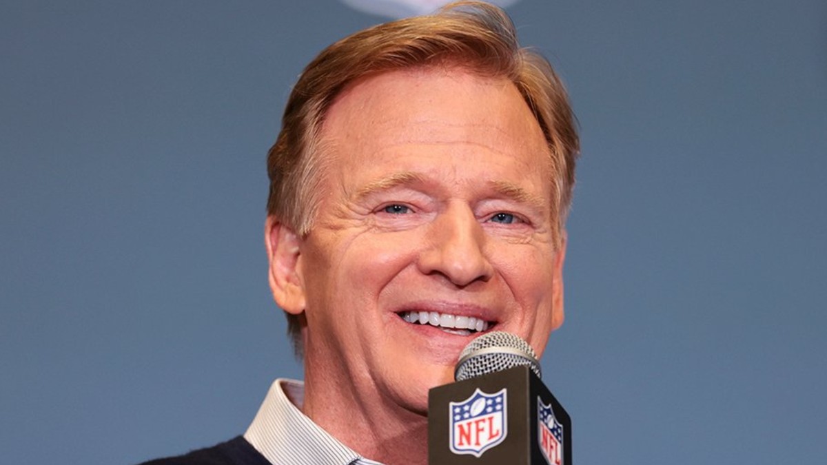 Roger Goodell, comisionado de la NFL / @MundoNFL