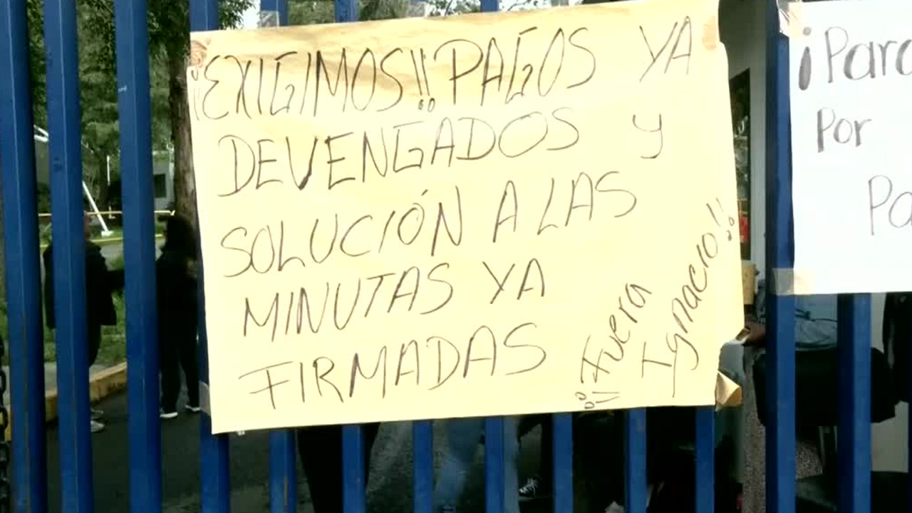 Trabajadores de la UNAM mantienen paro por falta de pago en Ciencias Políticas