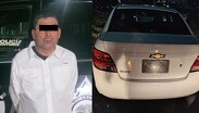 Tras revisarlo, le encontraron 16 bolsitas que en su interior de cristal
