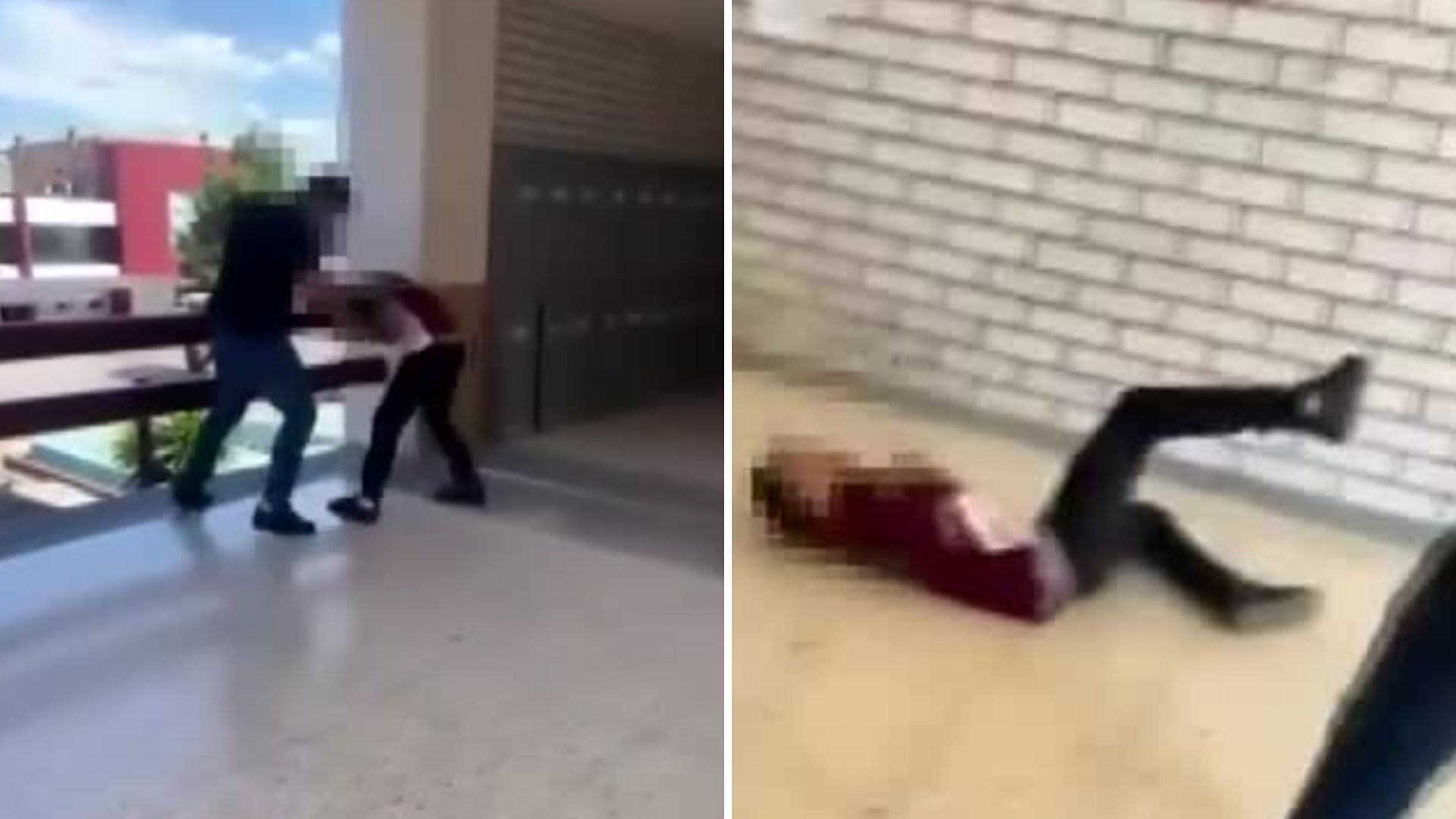 Viralizan pelea entre estudiantes dentro de plantel de la UANL sin presencia de profesores