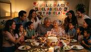 En el Día del Abuelo las familias se reúnen para celebrar a los adultos mayores | Imagen generada con Gemini