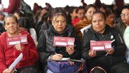 El apoyo de Mujeres con Bienestar brinda 2 mil 500 pesos a mujeres del Estado de México. | Facebook: Secretaría de Bienestar Edomex