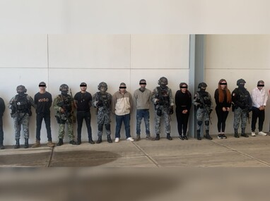 Autoridades federales y del estado de Michoacán lograron detener a nueve presuntos integrantes del CJNG | Secretaría de Defensa Nacional