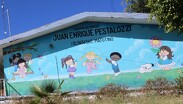 Fachada del preescolar Juan Enrique Pestalozzi, ubicado en León, Guanajuato | Foto: Dany Béjar