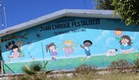 Fachada del preescolar Juan Enrique Pestalozzi, ubicado en León, Guanajuato | Foto: Dany Béjar