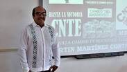 Martín Martínez Contreras, coordinador general de la CNTE en Guanajuato | Cortesía