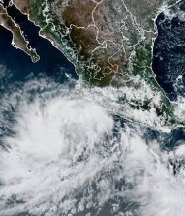 El SMN prevé la formación de una zona de baja presión al sur de las costas de Jalisco | @conagua_clima (imagen ilustrativa)