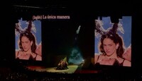 El show contó con orquesta en vivo