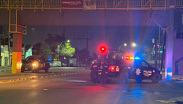 Investigan lesión de joven tras caer presuntamente de un puente peatonal en Monterrey