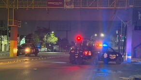 La joven fue atendida en el lugar por los cuerpos de auxilio.