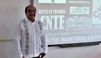 Martín Martínez Contreras, coordinador general de la CNTE en Guanajuato | Cortesía