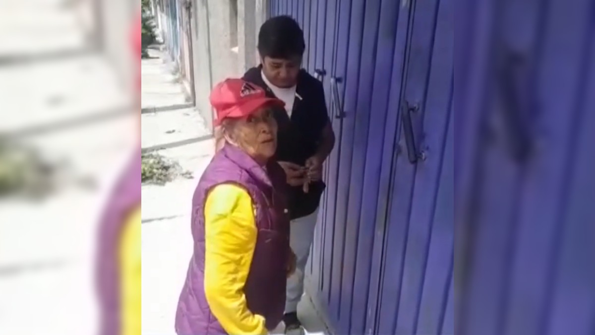 La Señora Ana de 80 años fue víctima del despojo de su vivienda | Cortesía