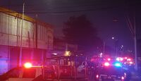 El ataque se registró sobre la calle Chihuahua, en su cruce con la calle 2 de Abril.