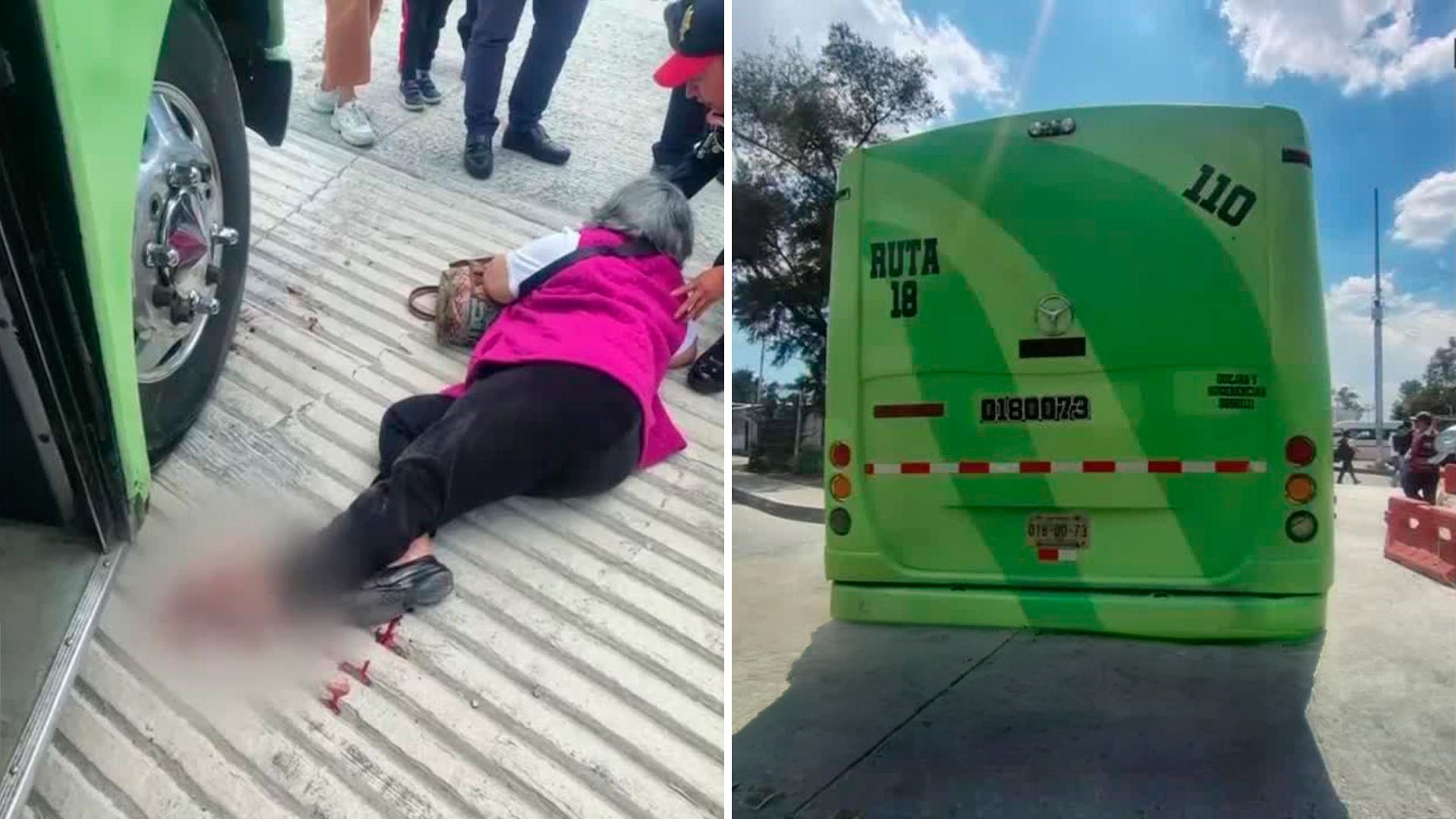 Chofer se distrae con su celular y arrolla a una adulta mayor en la GAM. TD Vespertino CdMx, 21 de agosto 2026
