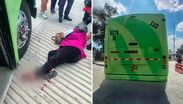 Chofer se distrae con su celular y arrolla a una adulta mayor en la GAM. TD Vespertino CdMx, 21 de agosto 2026