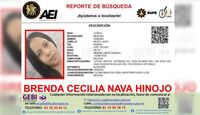 Difunden ficha de búsqueda de Brenda Cecilia Nava tras desaparición en Monterrey