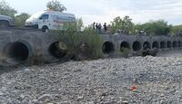 El accidente fue reportado al rededor de las 15:30 horas.