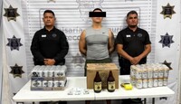 El individuo contaba con una terminal bancaria para aceptar pagos con tarjetas de crédito y débito.