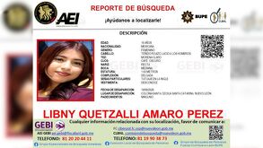 La menor se encuentra desaparecida desde el pasado miércoles 19 de agosto.| Especial