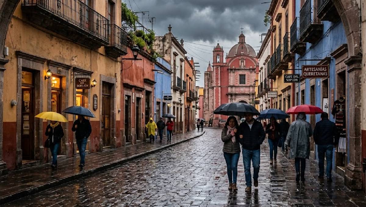 Municipios del estado de Querétaro tendrán una alta probabilidad de lluvia