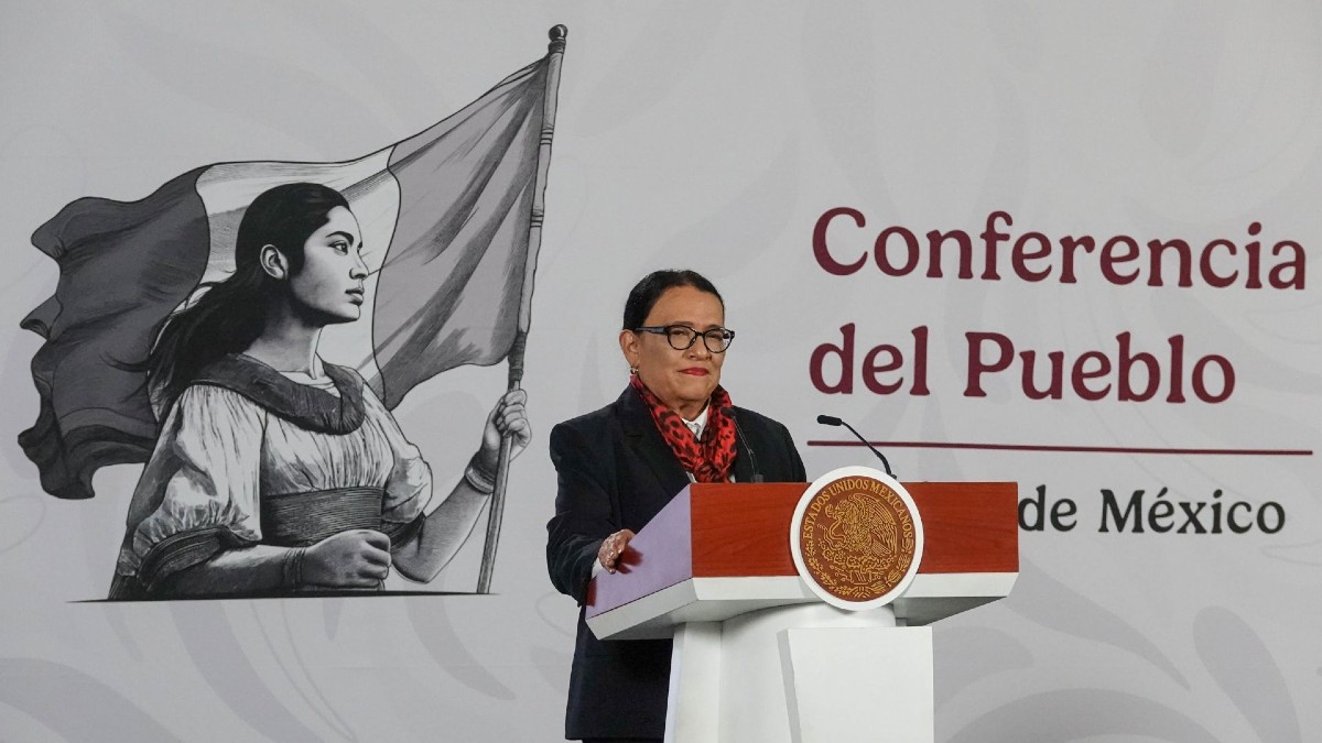 Rosa Icela Rodríguez presidió la mañanera en representación de Claudia Sheinbaum | Cuartoscuro