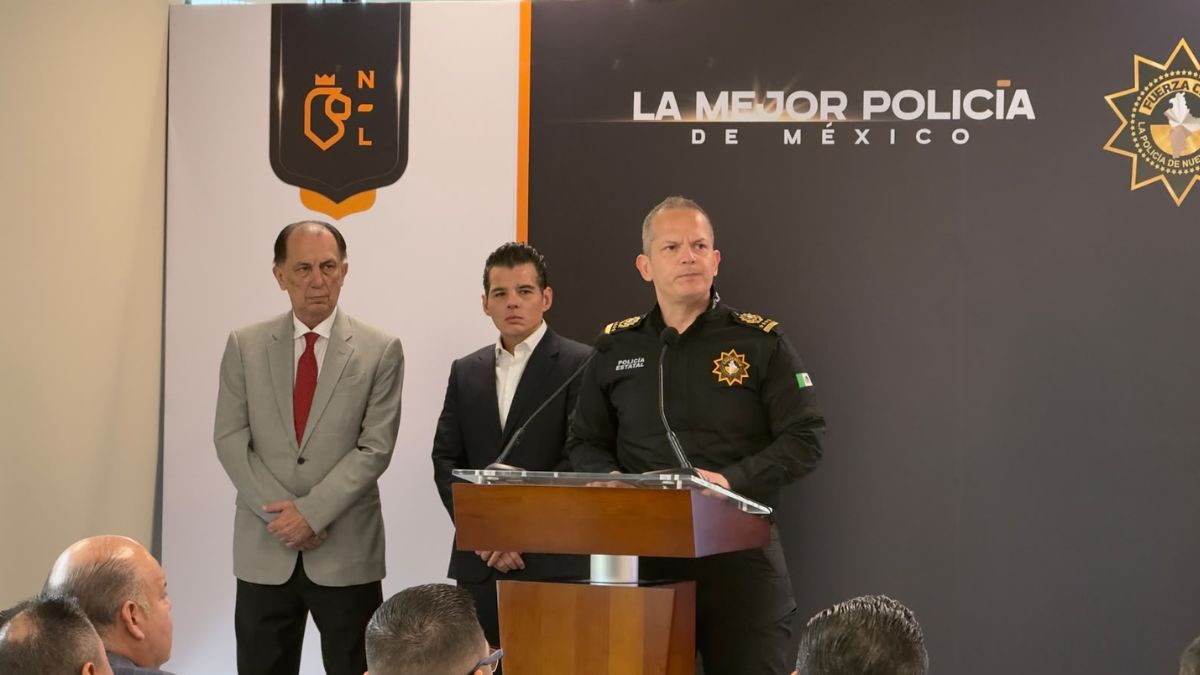 Secretario de Seguridad de Nuevo León, Gerardo Escamilla.| Especial