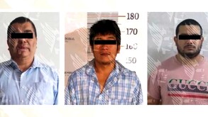 Los sentenciados por el caso son el excandidato a gobernador Javier N., su sobrino Jair N. y un sicario más de nombre Silvestre N. / @FiscaliaPuebla
