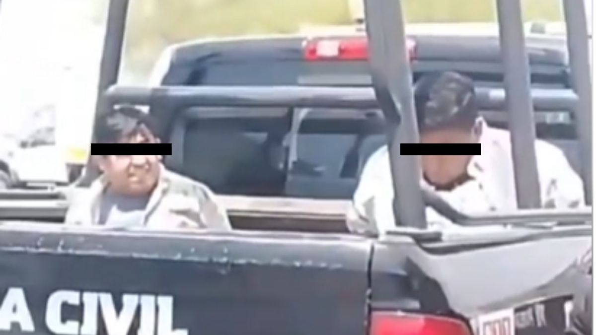 La situación fue reportada en calles de la colonia Mirasol, donde aparentemente ambos sujetos circulaban a bordo de una unidad.