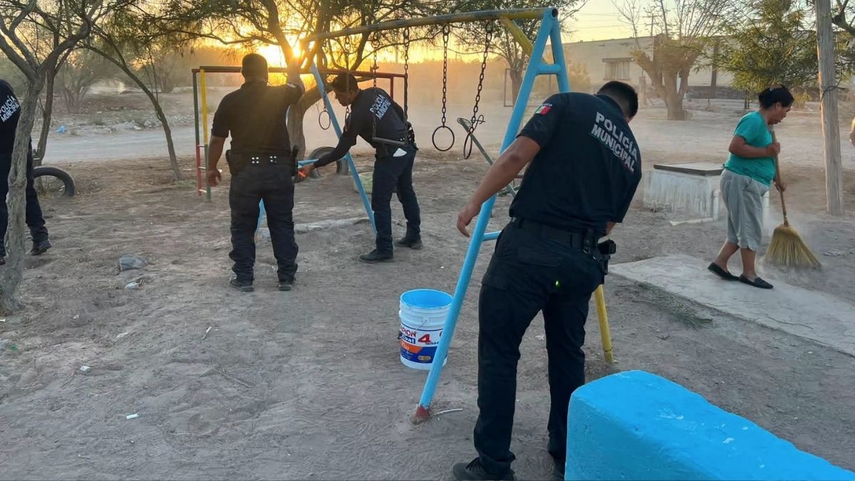 Al término de las actividades, las familias residentes del ejido expresaron su agradecimiento.