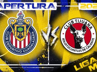 Chivas y Tijuana se enfrentan por la jornada 5 del Apertura 2026 en la Liga MX