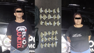 Detienen pareja que se peleba en vía publica, les encontraron droga en Monterrey.