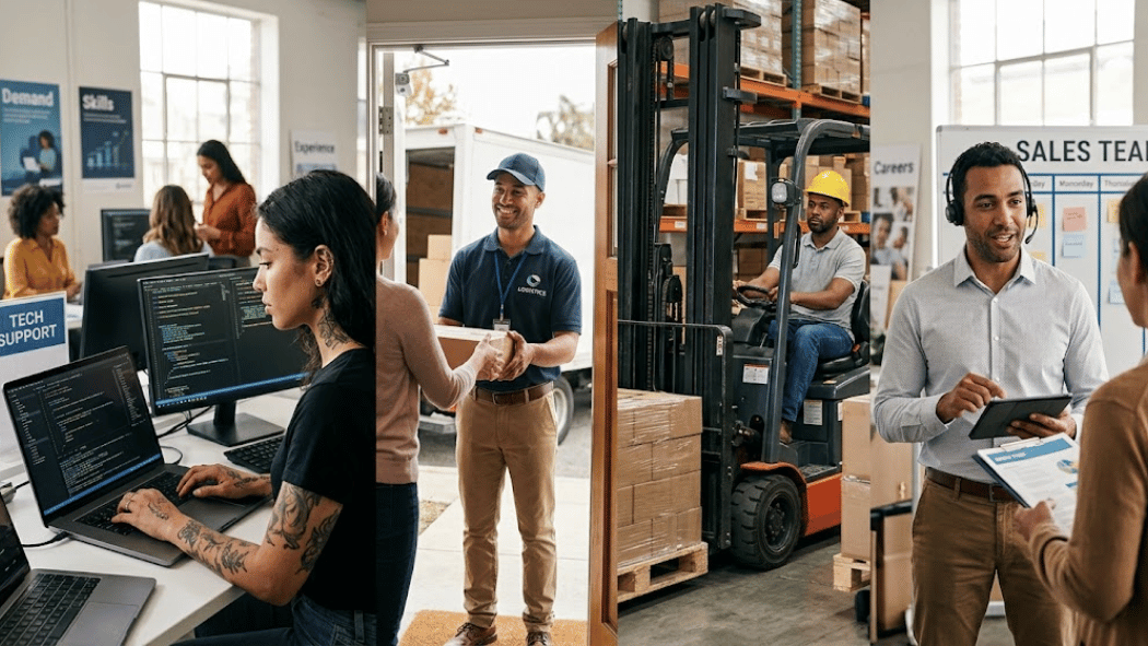 Empleos con más demanda sin estudio en México