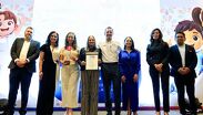 El reconocimiento fue entregado por la Red Mexicana de Ciudades Amigas de la Niñez.