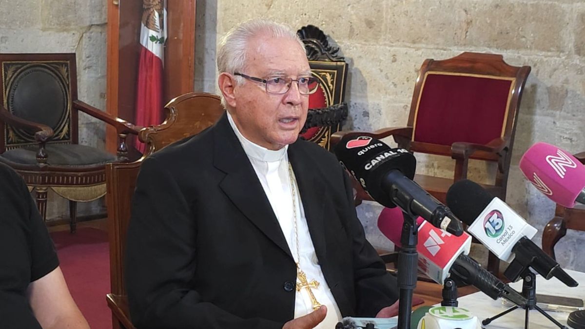 Cardenal de Guadalajara, José Robles, expresó sus condolencias a la familia de Octavio Haro tras confirmarse su muerte.
