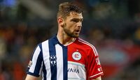 Disputó 82 partidos oficiales y anotó 44 goles con el conjunto estadounidense.
