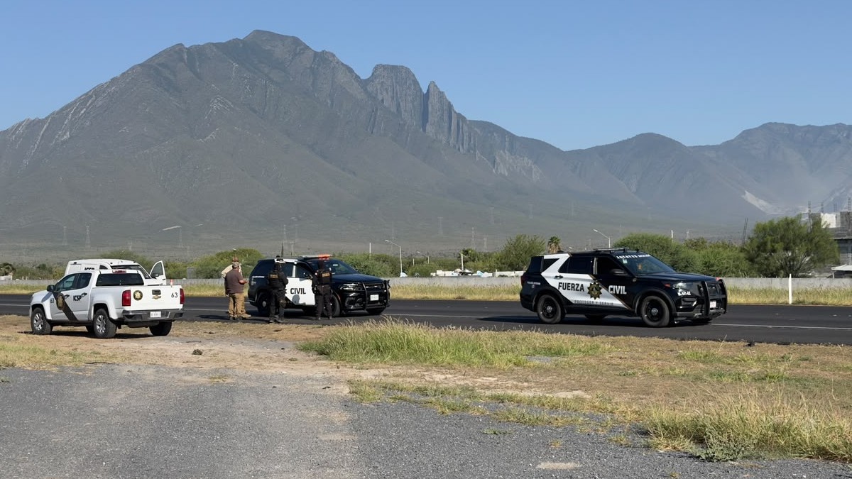 Elementos de Fuerza Civil permanecieron en la zona para resguardar el área.