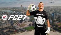 Keylor Navas aparece con un nivel de 80 en el FC27.