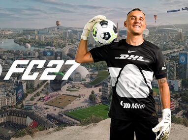 Keylor Navas aparece con un nivel de 80 en el FC27.
