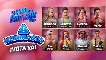 Nominados de la cuarta semana de La Casa de los Famosos México 2026.