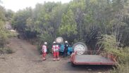 Un trabajador murió en un accidente con un tractor en Linares, días después de otro hecho similar registrado en Montemorelos.