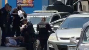 Un conductor fue detenido tras una persecución por calles de Cadereyta.