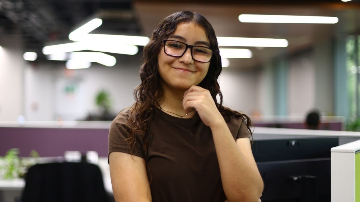 Ashley recibió una beca del 100 por ciento del Tec de Monterrey y ahora busca llevar Proyecto Azul