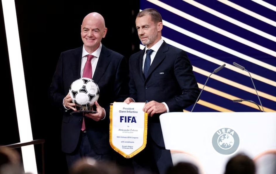 Ceferin calificó el proyecto de venta comercial del Mundial como una amenaza mayor que la Superliga europea de 2021.