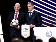 Ceferin calificó el proyecto de venta comercial del Mundial como una amenaza mayor que la Superliga europea de 2021.