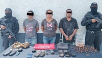 Durante el operativo fueron localizados diversos objetos