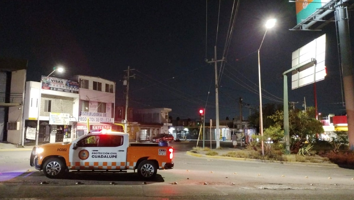 Elementos de Protección Civil de Guadalupe realizaron un operativo de revisión en varias colonias.